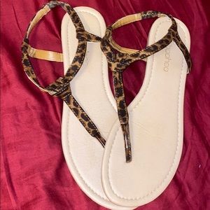 Boohoo Leopard Sandals